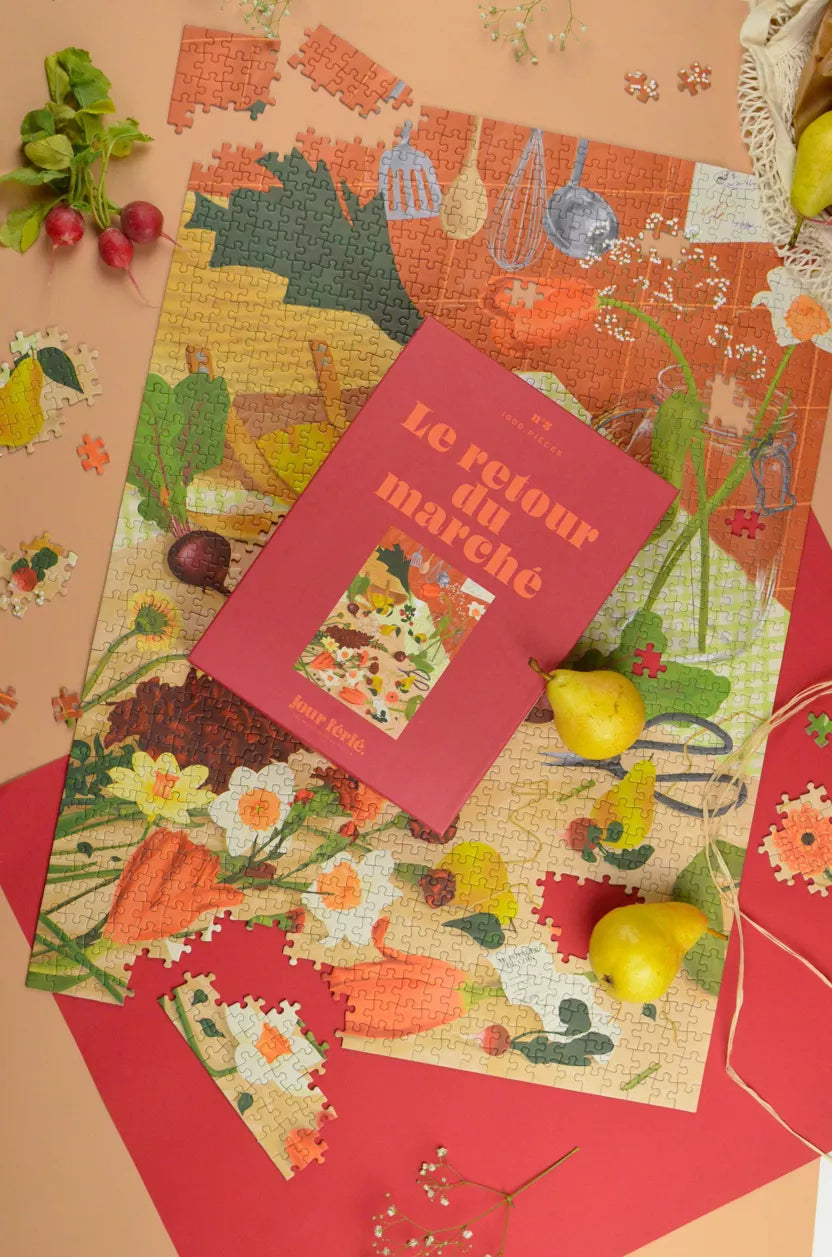 Le retour du marché Puzzle 1000 pcs