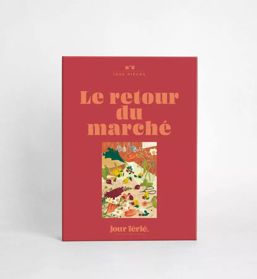Le retour du marché Puzzle 1000 pcs