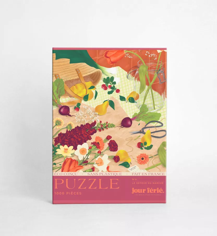 Le retour du marché Puzzle 1000 pcs