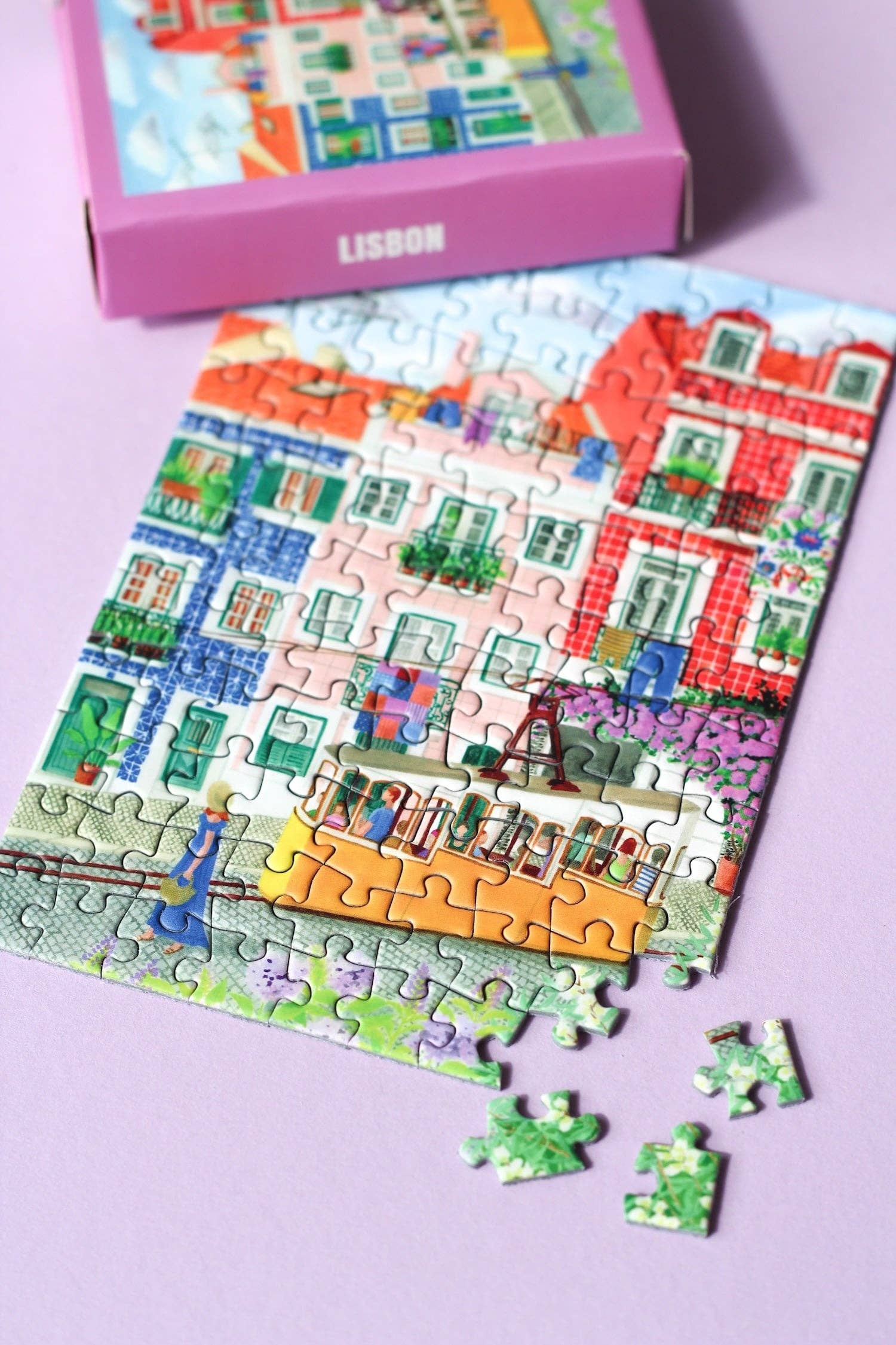 Mini-puzzle Lisbonne, 99 pièces