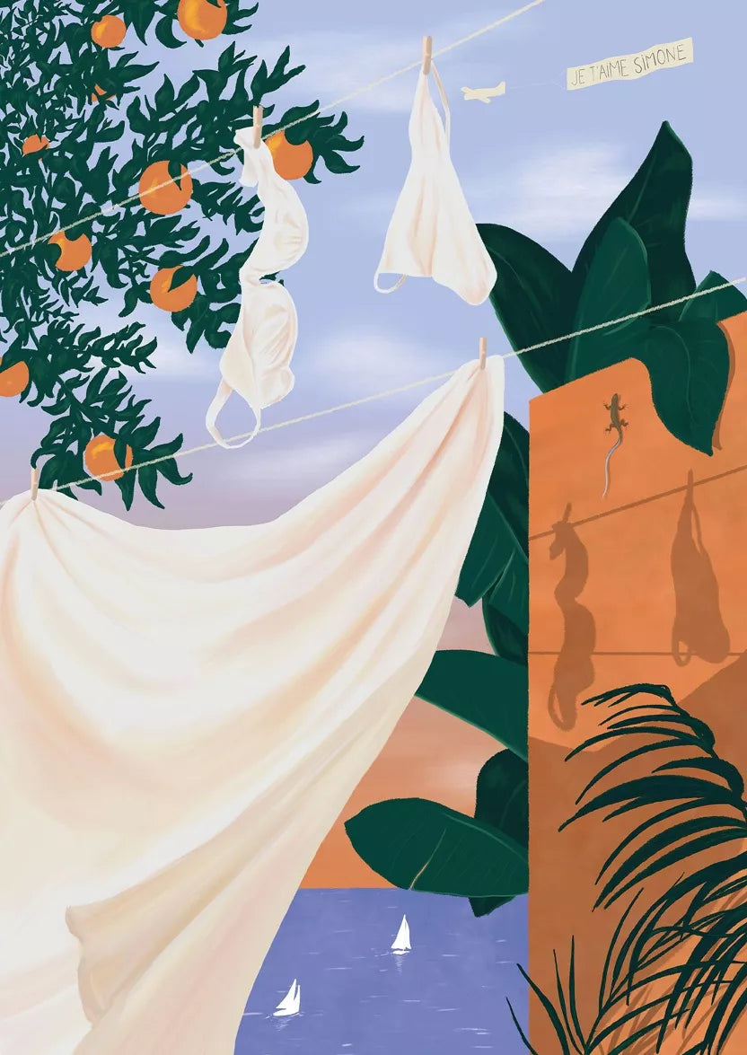 La petite danse du linge puzzle 500 pcs