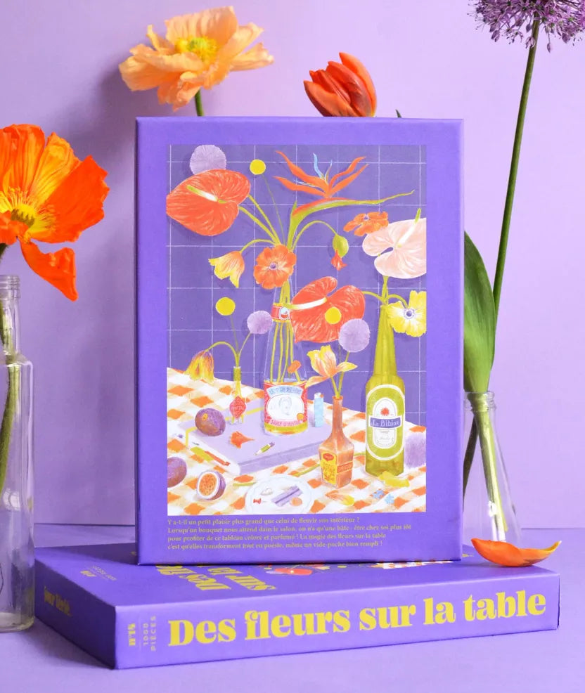 Des fleurs sur la table puzzle 500 pcs