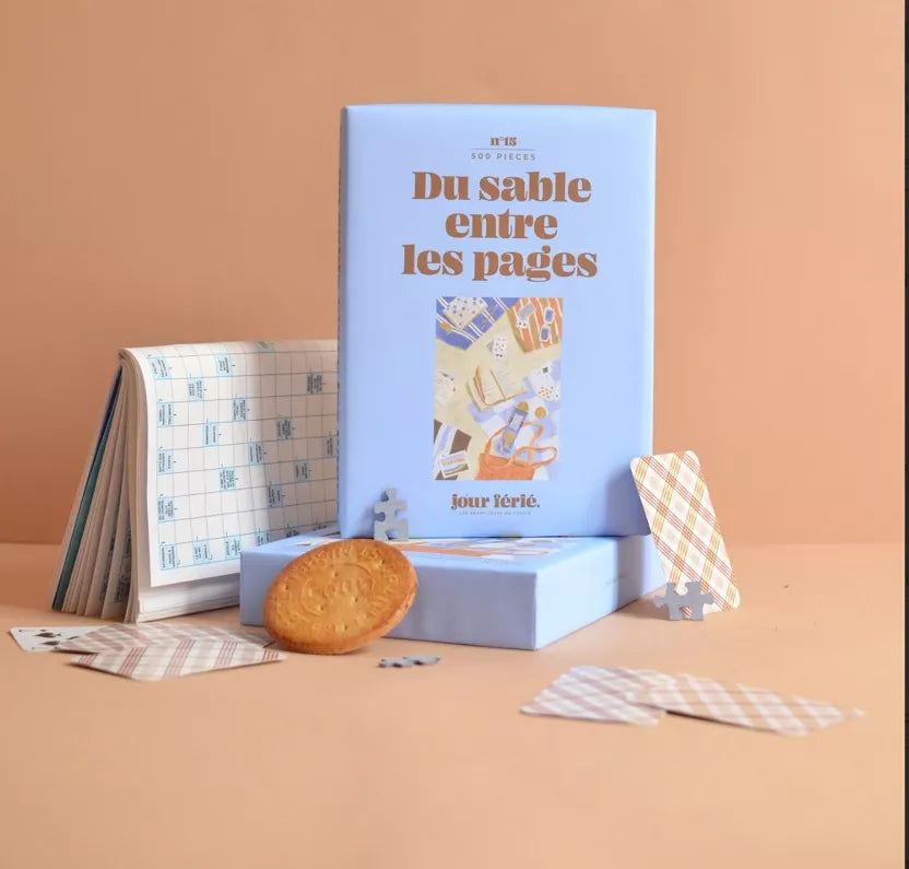 Du sable entre les pages puzzle 500 pcs