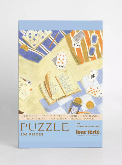 Du sable entre les pages puzzle 500 pcs