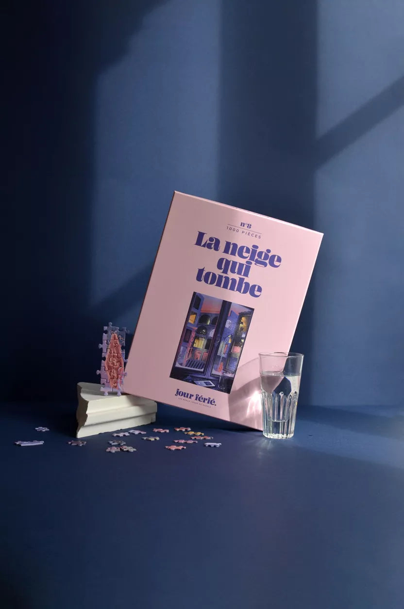 La neige qui tombe XL puzzle 1000 pcs