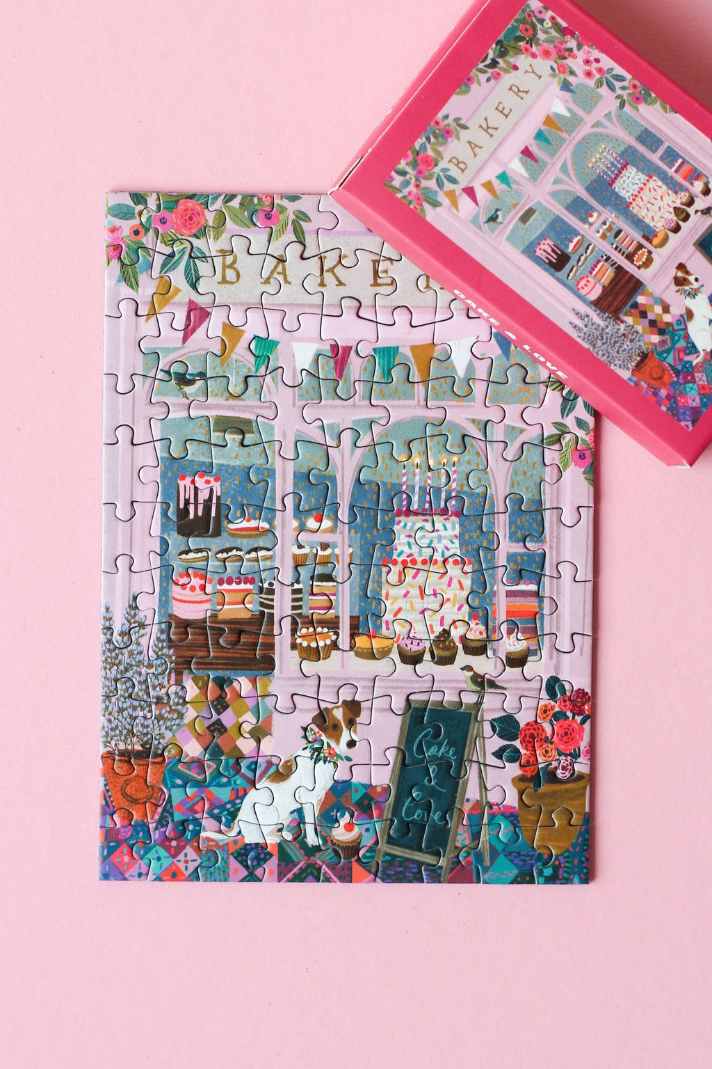 Mini-puzzle Cake & Love, 99 pièces