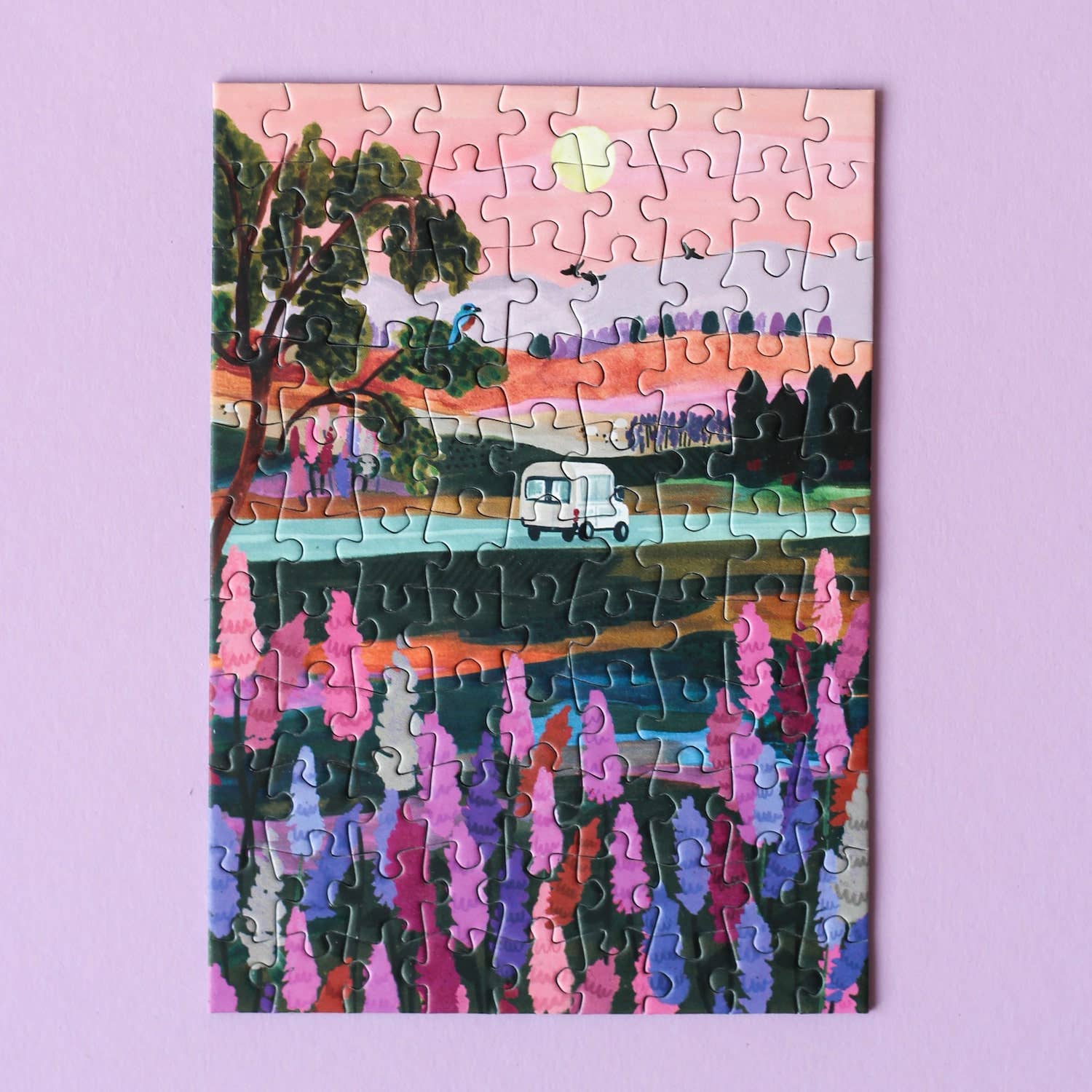 Mini-puzzle Van Life, 99 pièces