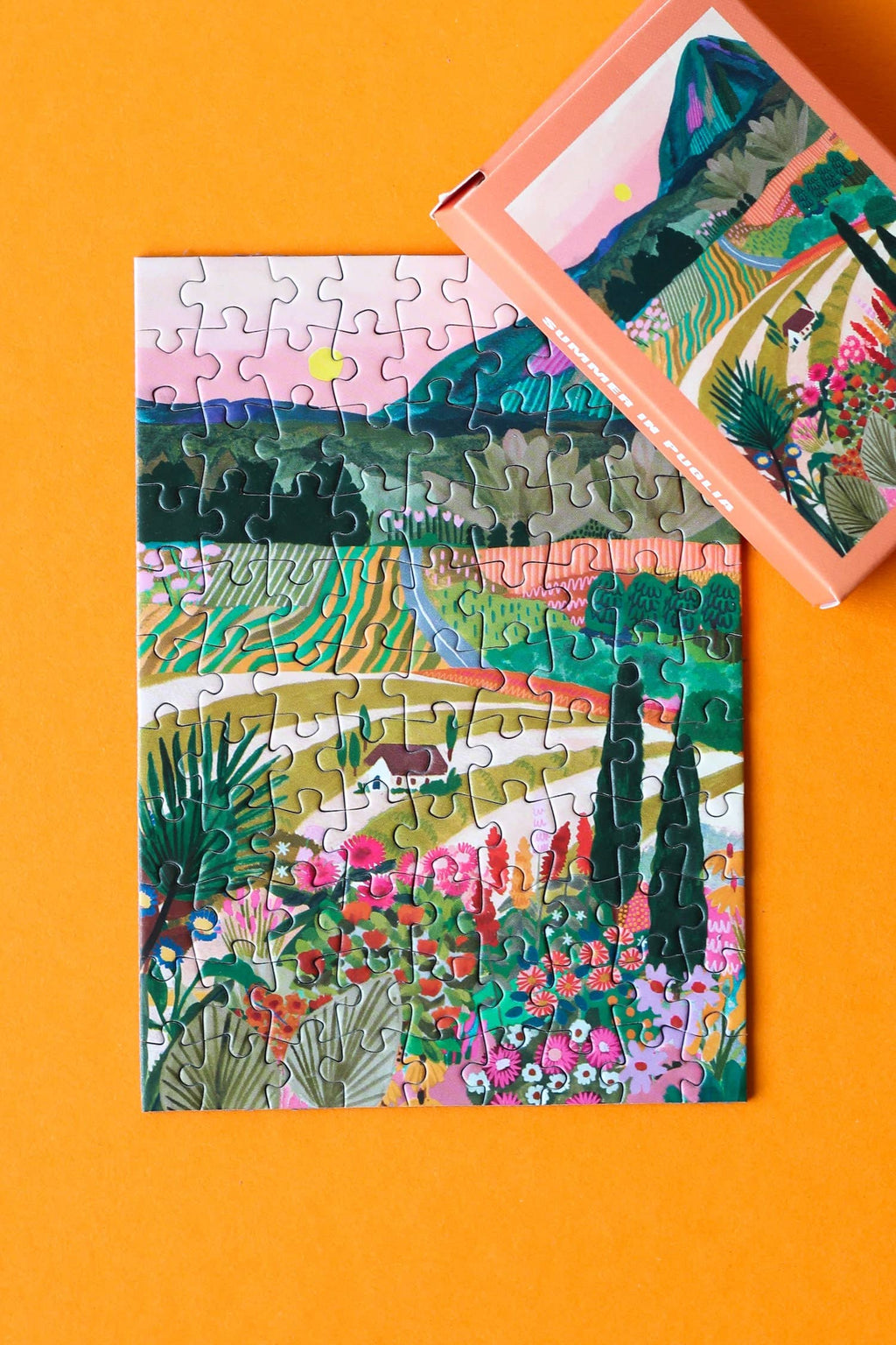 Mini-puzzle L'été dans les Pouilles, 99 pièces