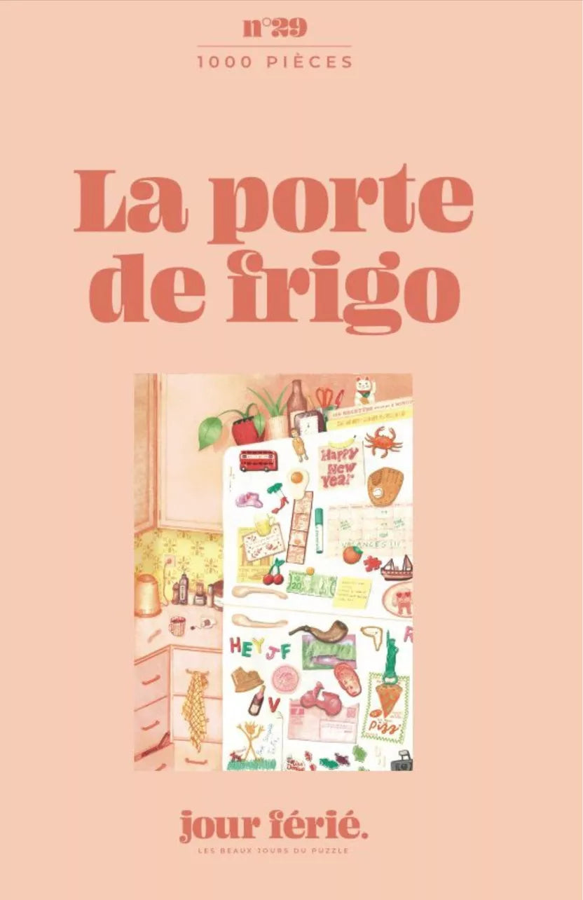 La porte du frigo Puzzle 1000 pcs