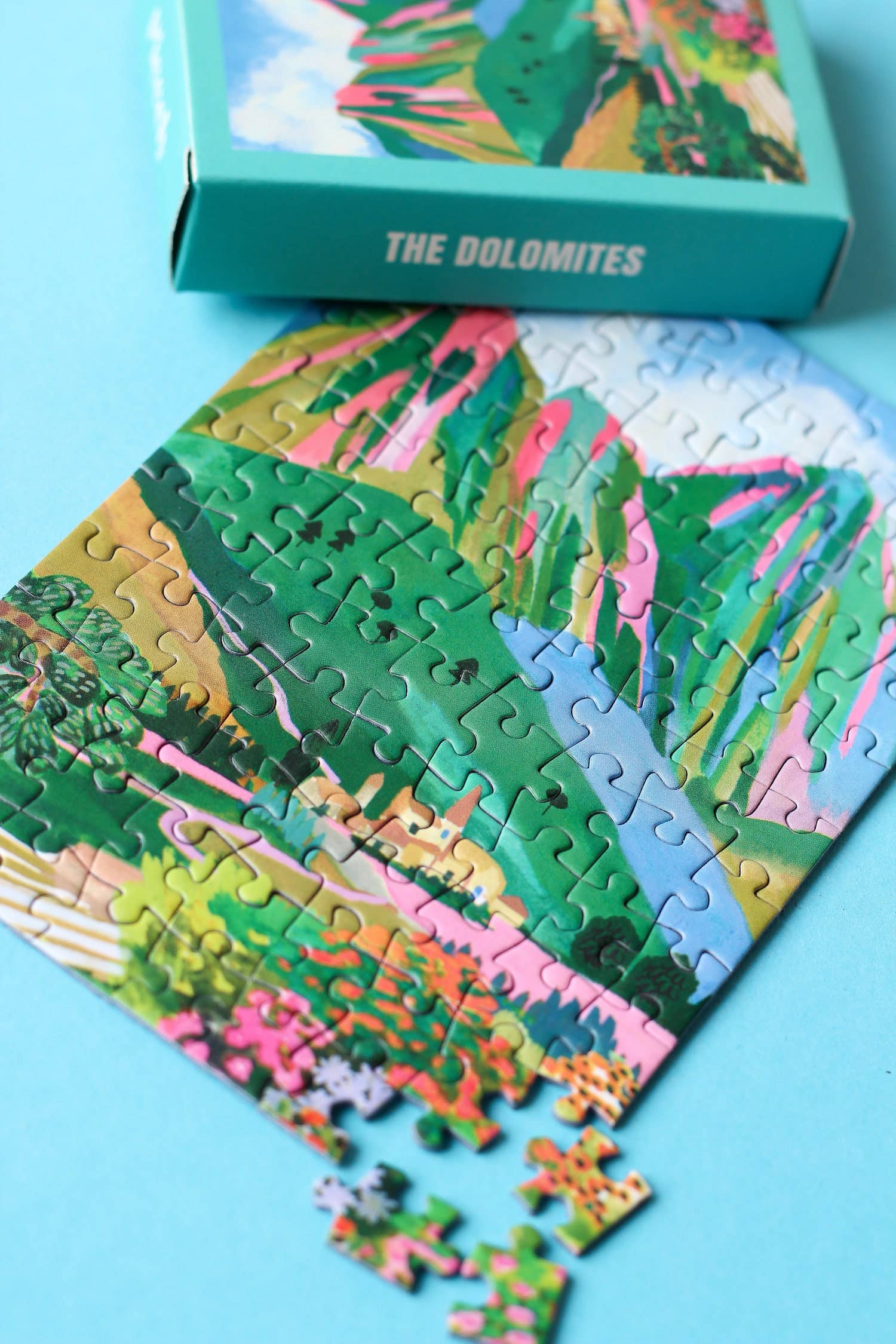Mini-puzzle Les Dolomites, 99 pièces