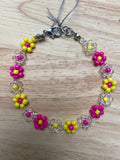 Bracelet fleur Sorbet citron 🍋