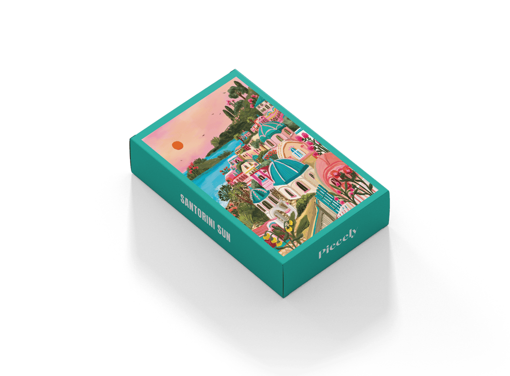 Mini puzzle Santorini Sun, 99 pièces