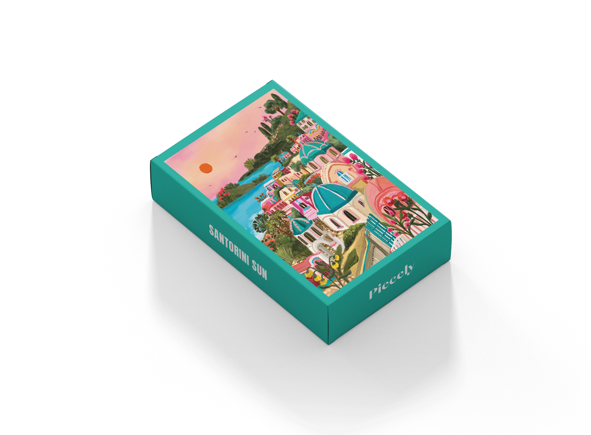 Mini puzzle Santorini Sun, 99 pièces