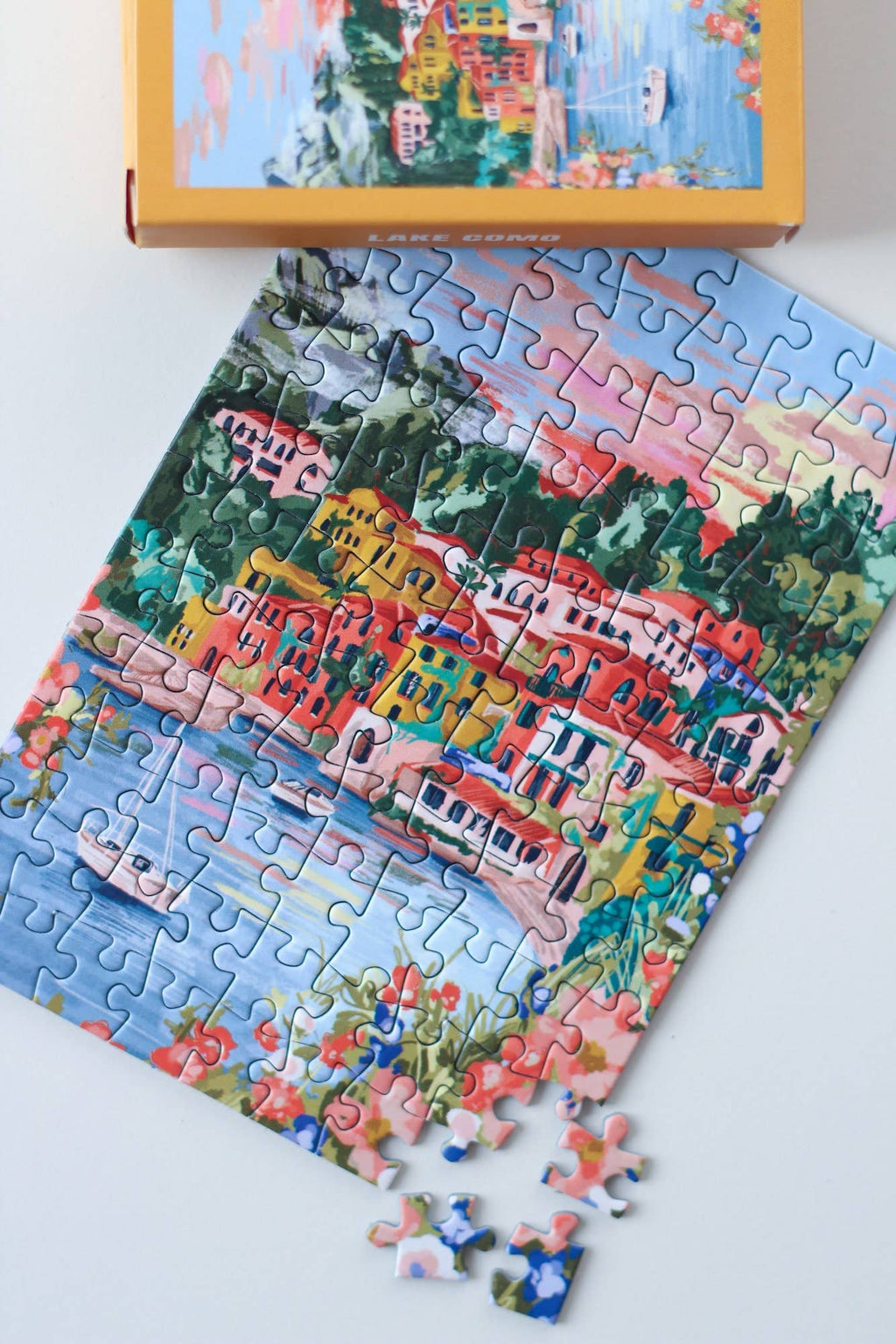 Mini-puzzle du lac de Côme, 99 pièces