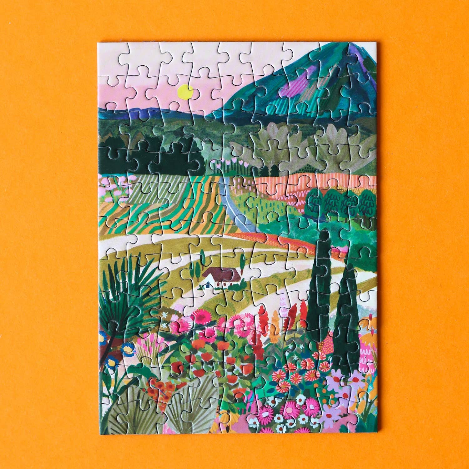 Mini-puzzle L'été dans les Pouilles, 99 pièces