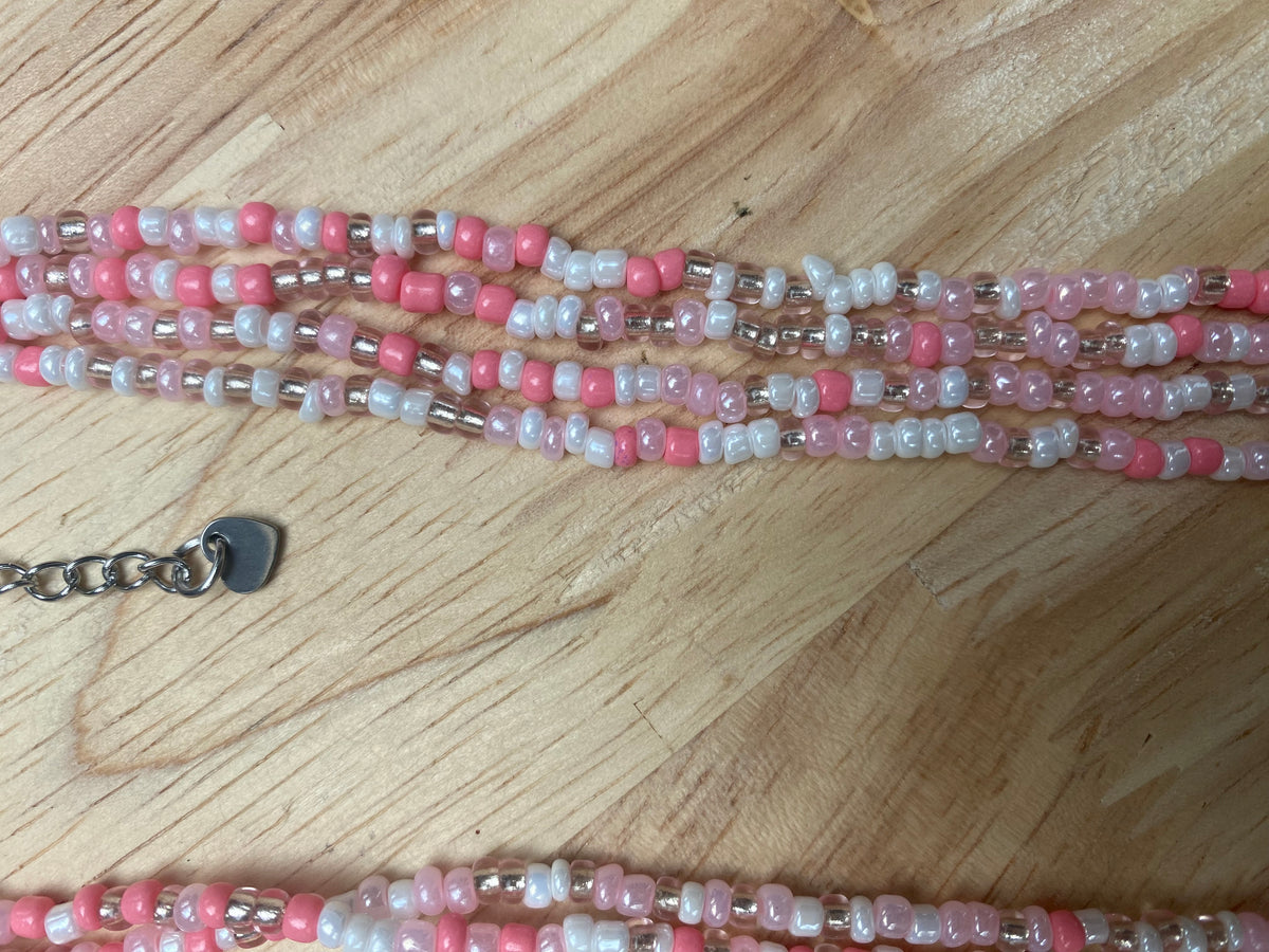 Collier Fraise givrée