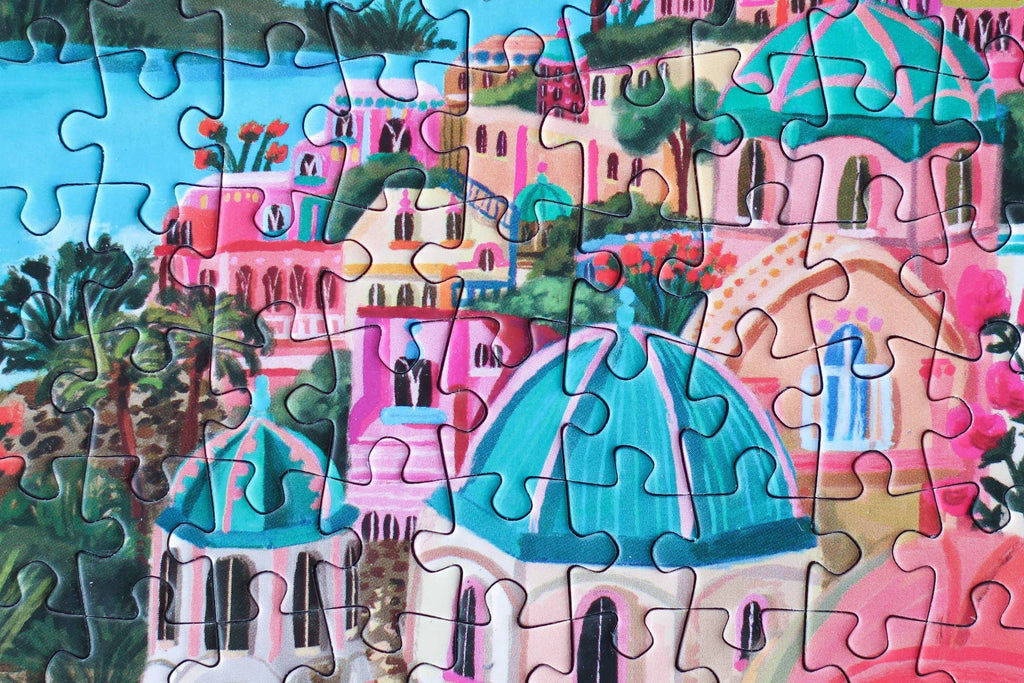 Mini puzzle Santorini Sun, 99 pièces