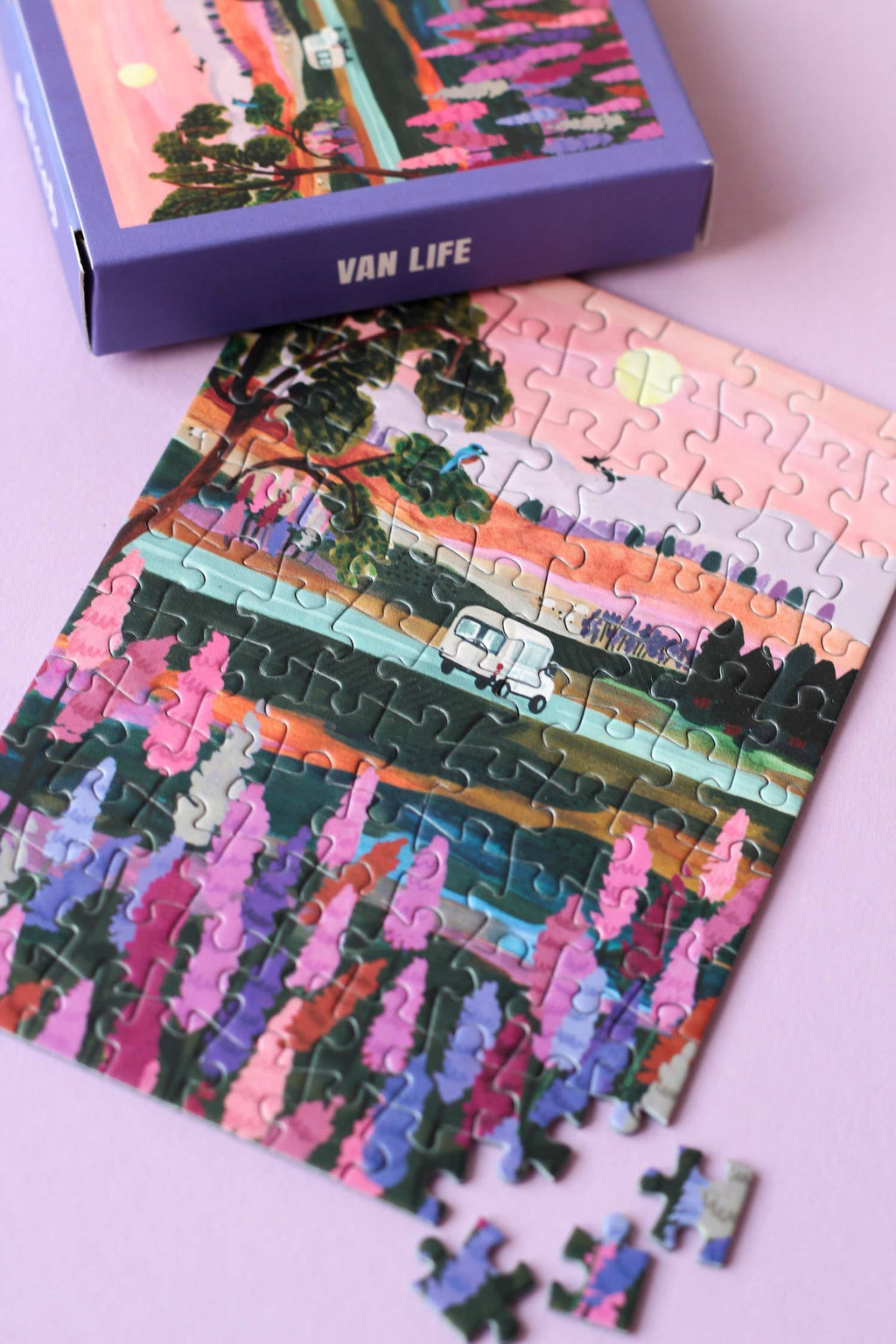 Mini-puzzle Van Life, 99 pièces