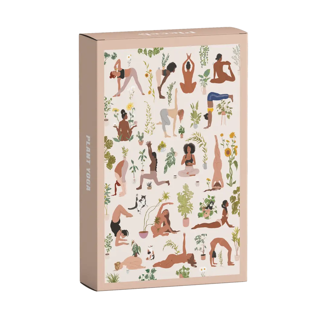 Mini-puzzle Yoga des plantes, 99 pièces