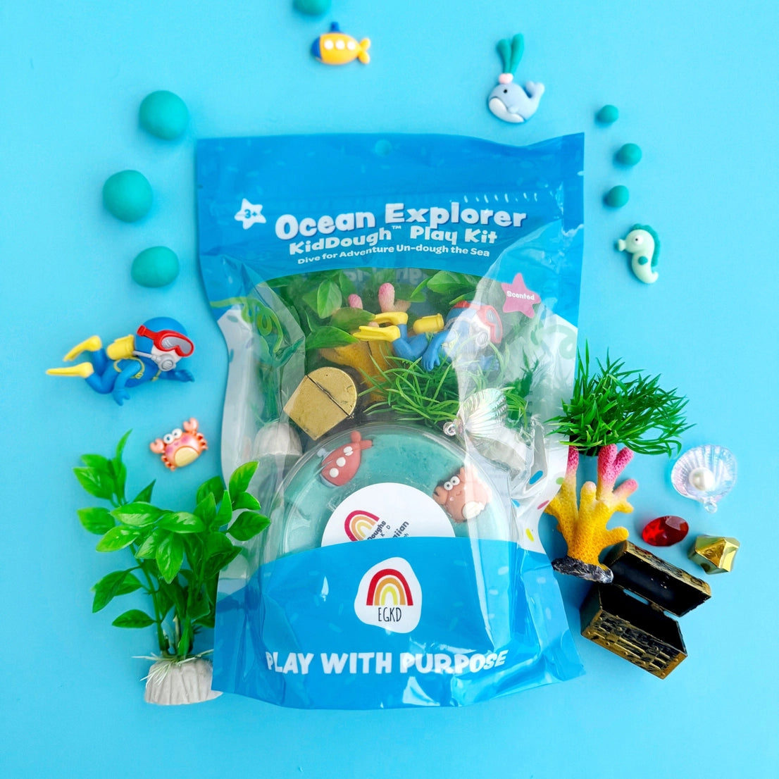 Kit de jeu explorateur de l'océan