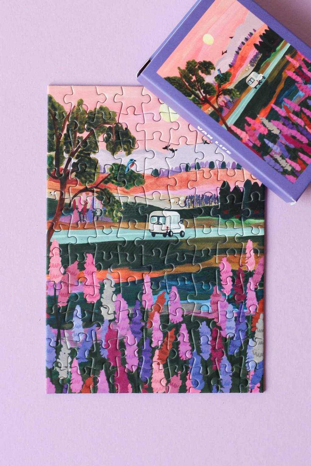 Mini-puzzle Van Life, 99 pièces