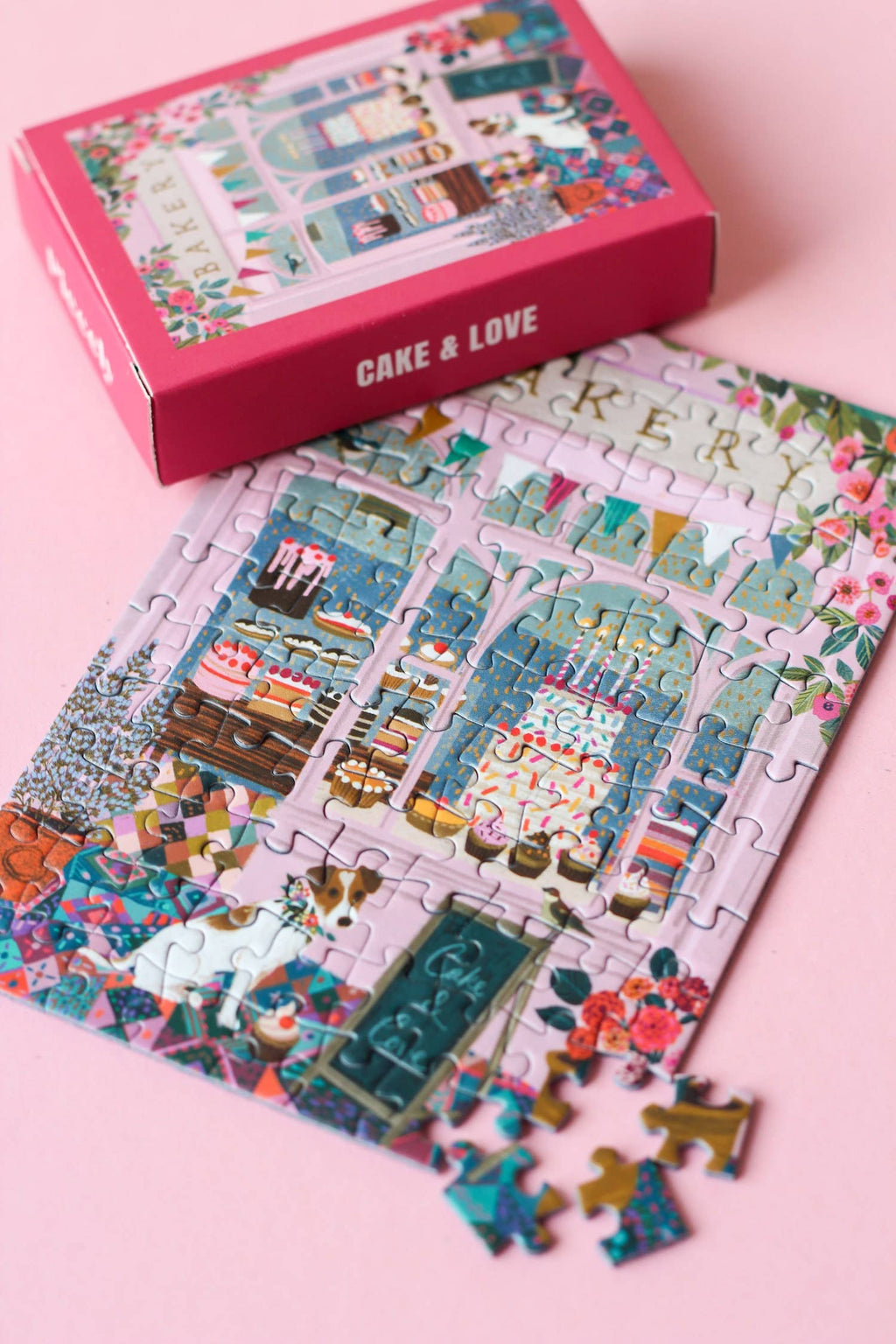 Mini-puzzle Cake & Love, 99 pièces