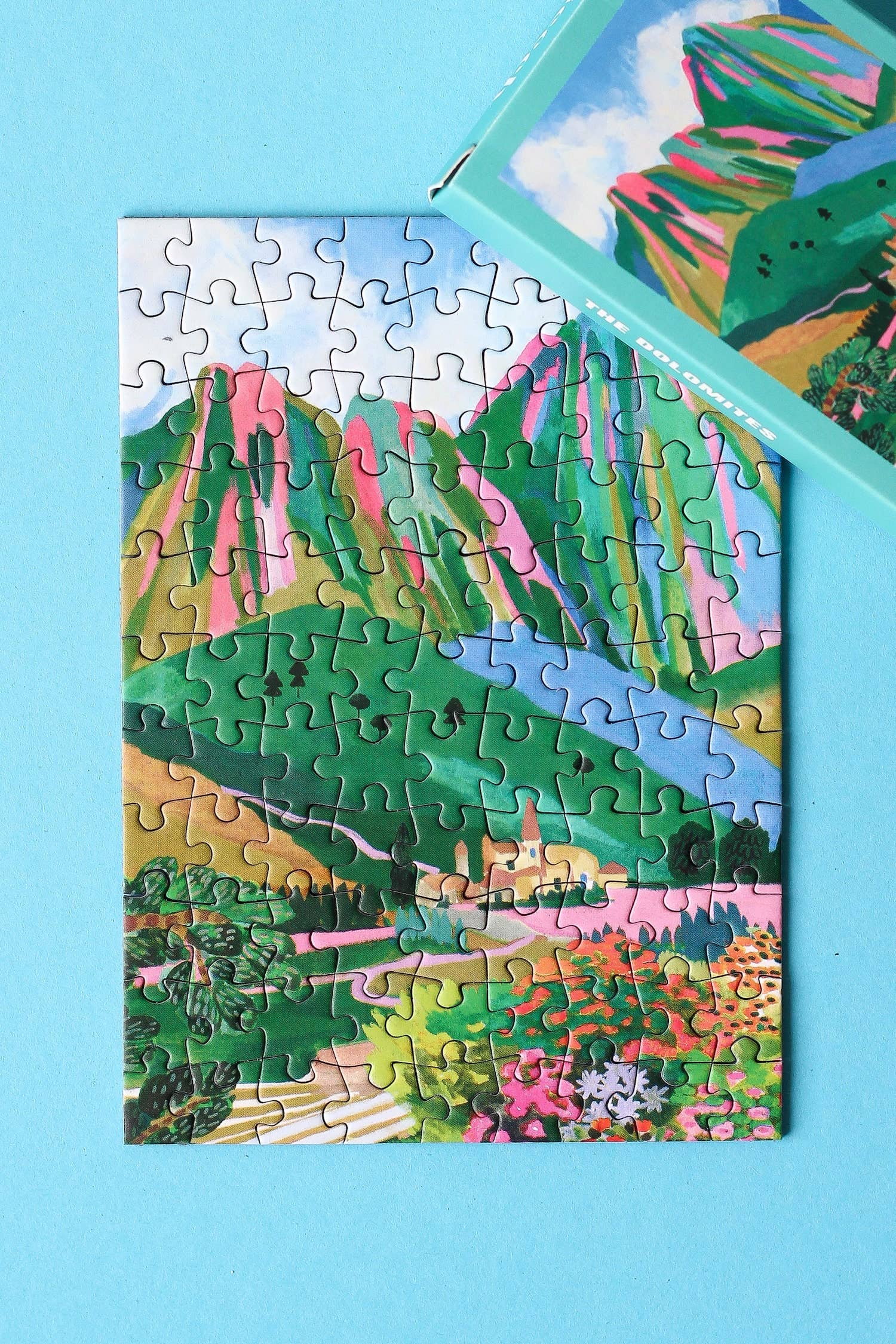 Mini-puzzle Les Dolomites, 99 pièces