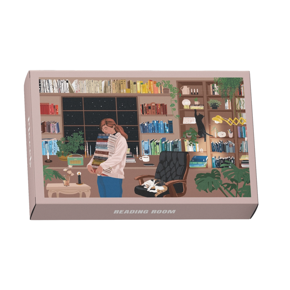 Mini Puzzle Salle de lecture, 99 pièces